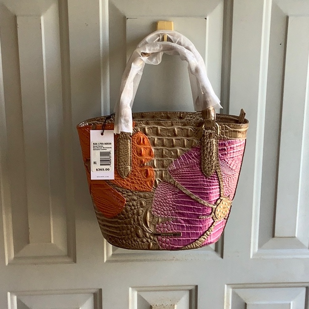 Brahmin Small Bowie - Shortbread Brunswick